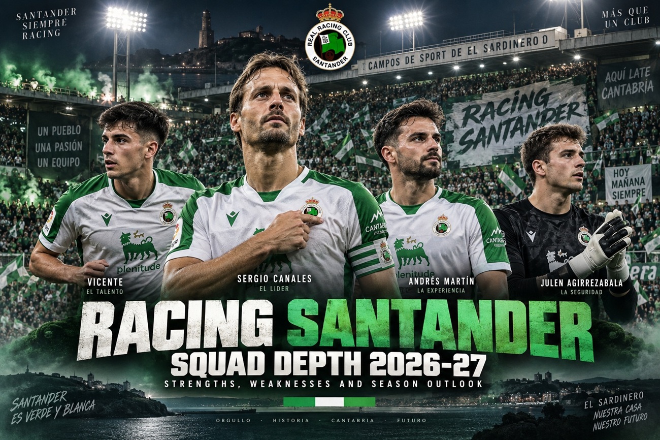 Racing Santander Squad Depth 2026-27: Strengths, Weaknesses and Season Outlook