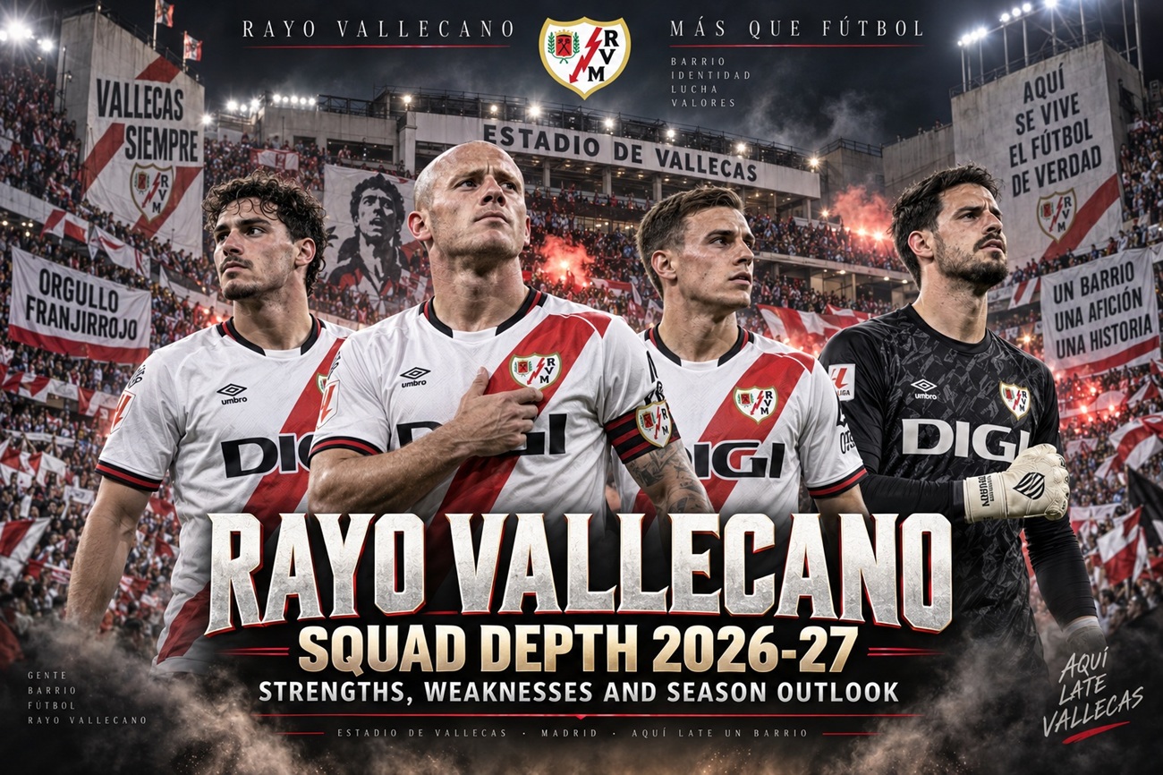 Rayo Vallecano Squad Depth 2026-27: Strengths, Weaknesses and Season Outlook