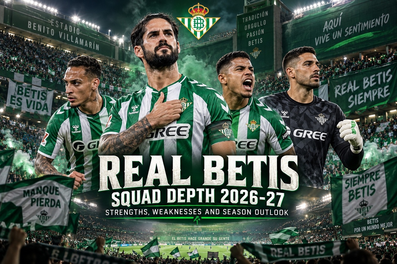 Real Betis Squad Depth 2026-27: Strengths, Weaknesses and Season Outlook