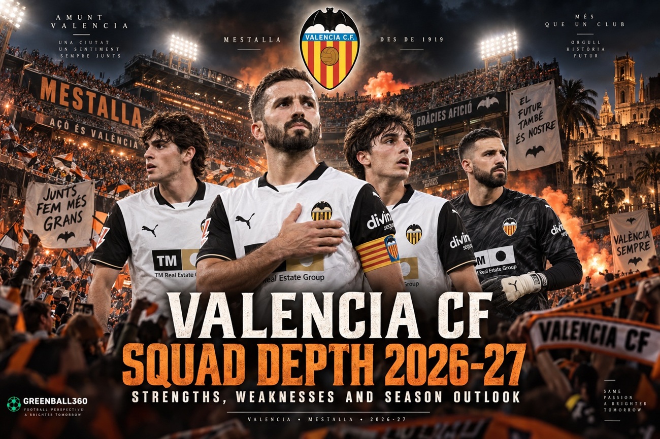 Valencia CF Squad Depth 2026-27: Strengths, Weaknesses and Season Outlook