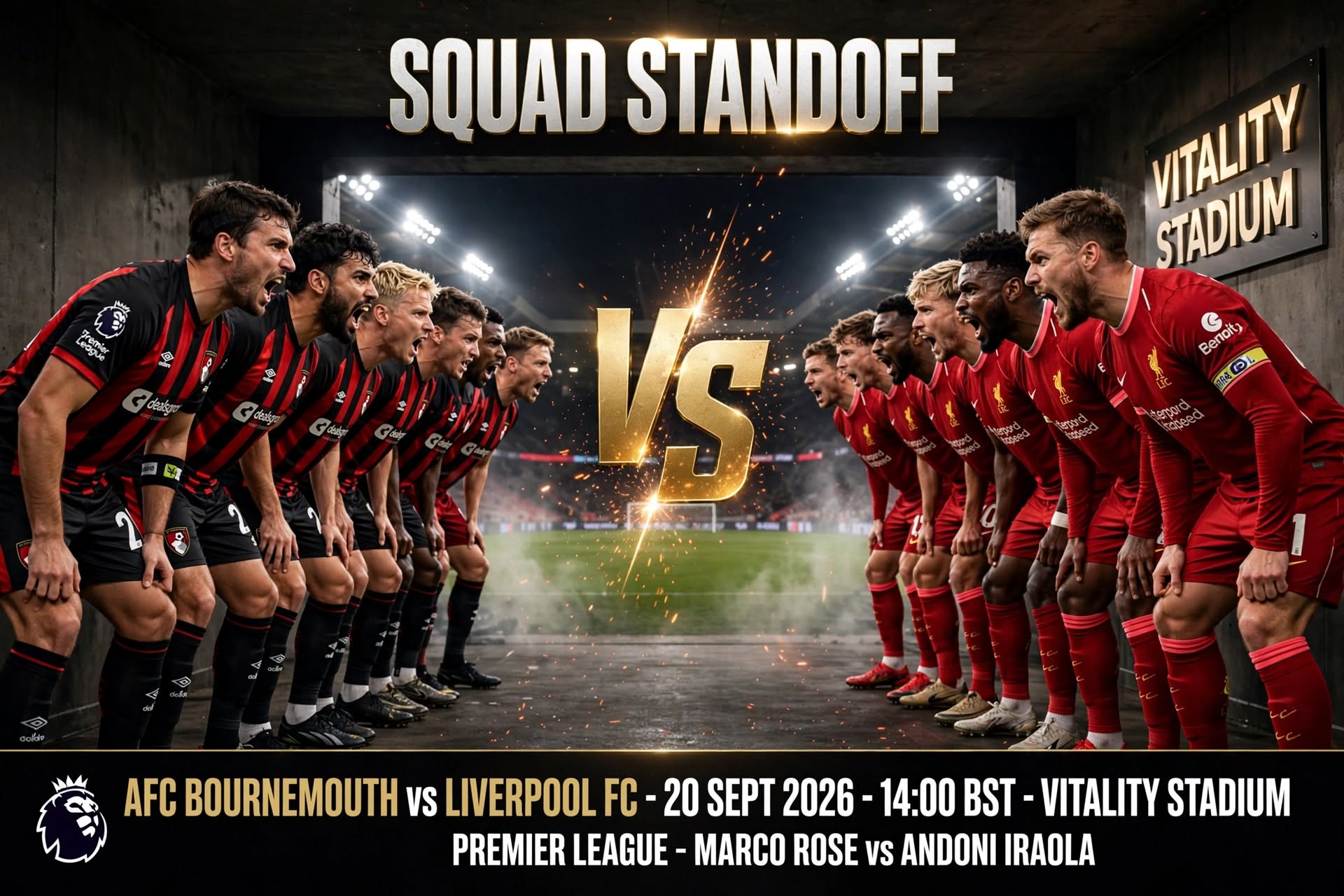 Bournemouth vs Liverpool 2026-27 Premier League: H2H, Last 10 Meetings, Form and Team News