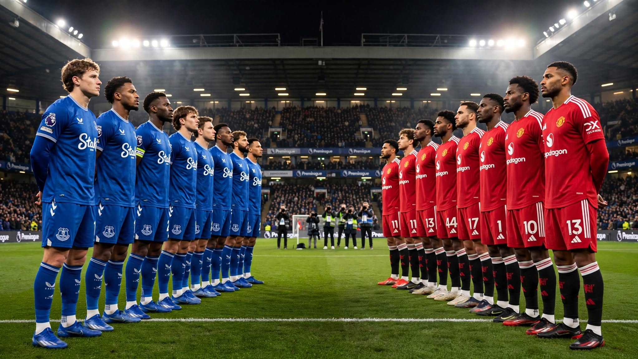 Everton vs Manchester United 2026/27 Premier League: Head-to-Head Record, Last 10 Meetings, Team News and Current Form