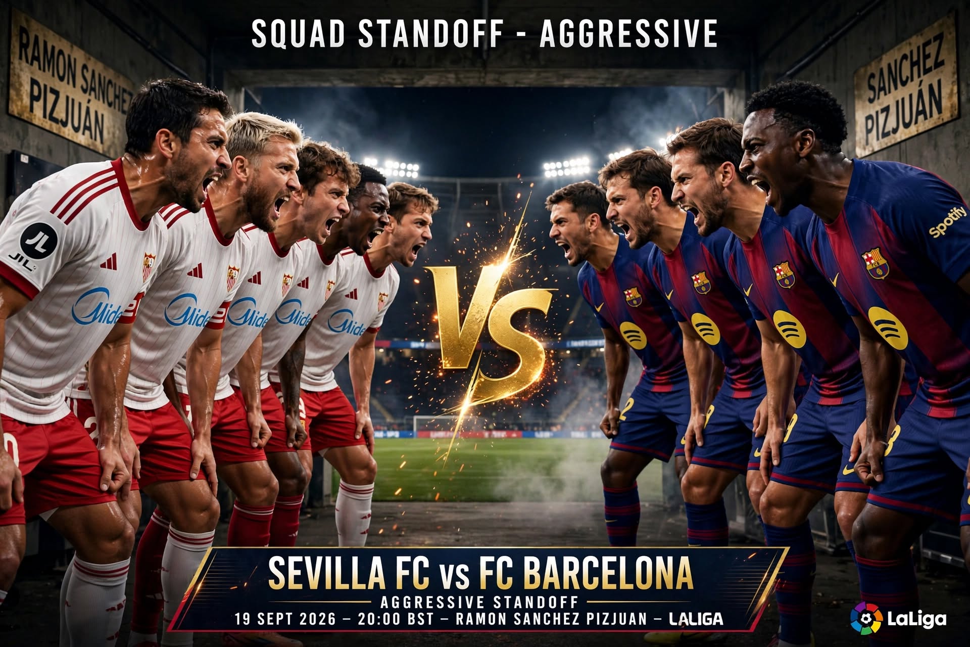 Sevilla vs Barcelona 2026-27 La Liga: H2H, Last 10 Meetings, Form and Team News