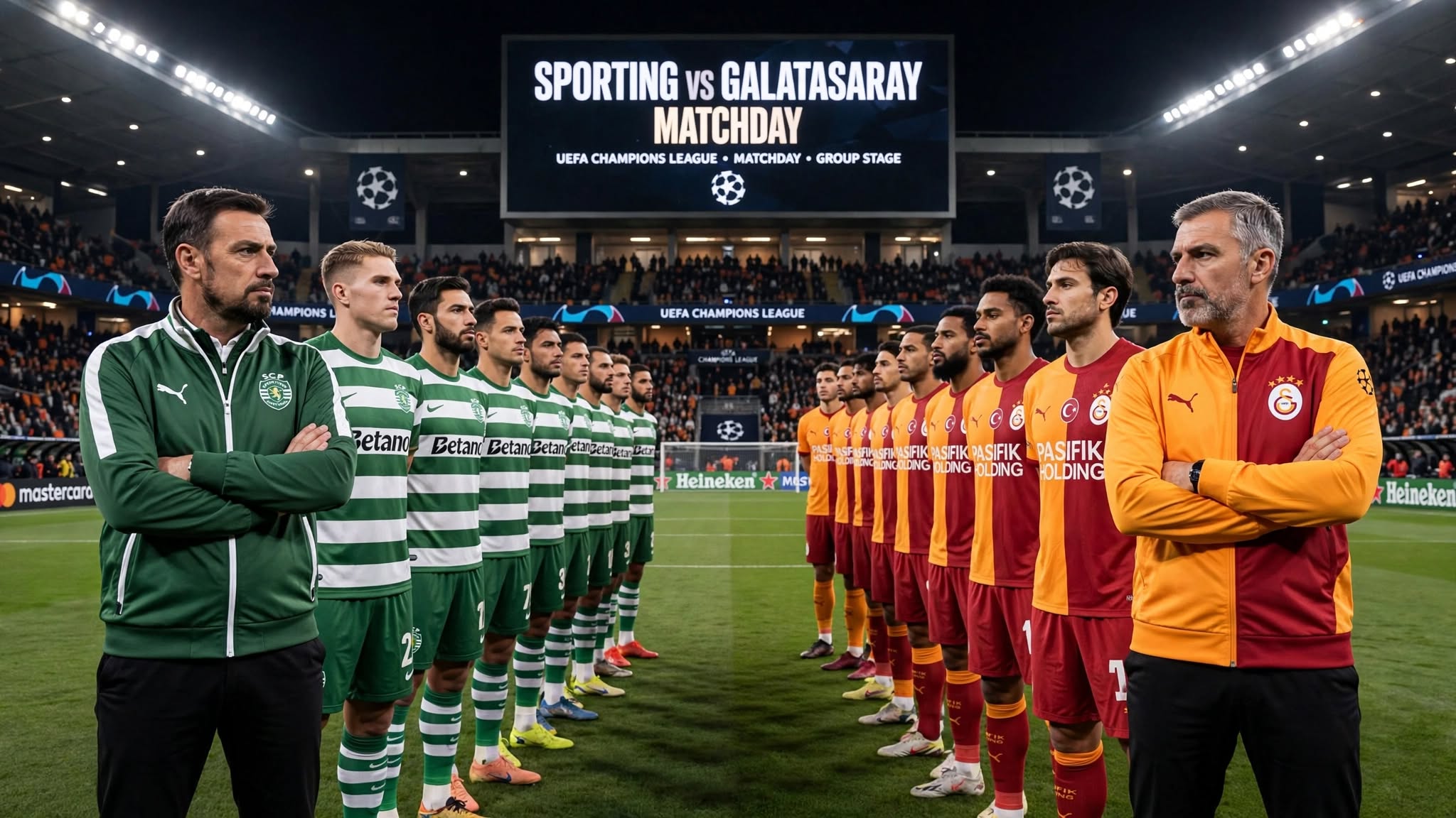 Sporting CP vs Galatasaray 2026-27 Champions League: First H2H, Form, Team News and Injuries