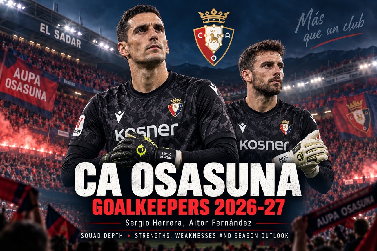 CA Osasuna Goalkeepers 2026-27