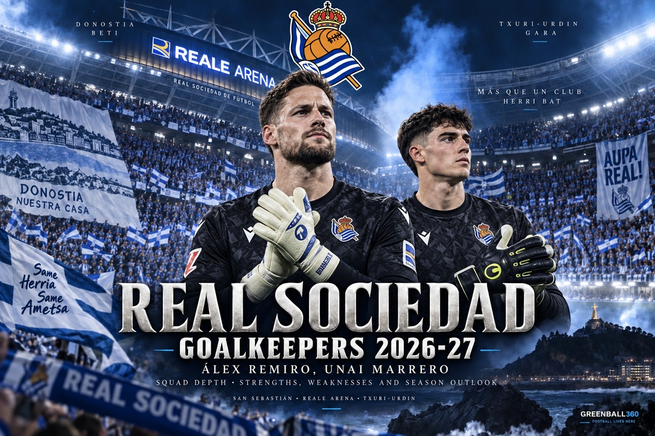 Real Sociedad Goalkeepers 2026-27